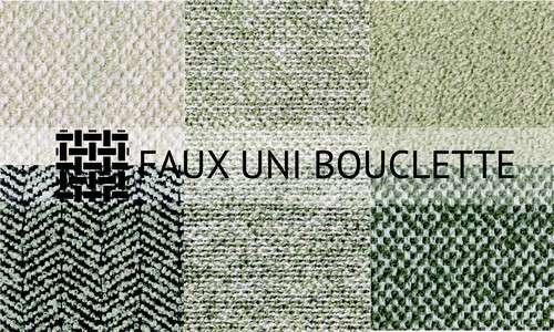 FAUX UNI BOUCLETTE