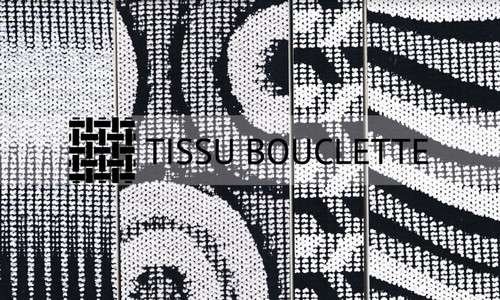 TISSU BOUCLETTE